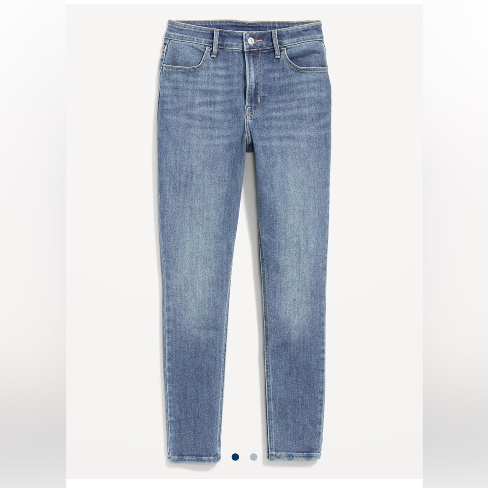 NWT High-Waisted Wow Super-Skinny Ankle Jeans - Picture 4 of 4